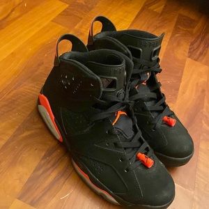 Jordans 6s inferno red